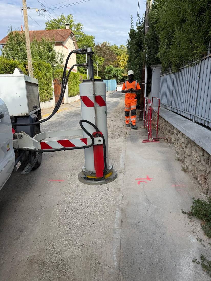 Essai de compactage à la dynaplaque